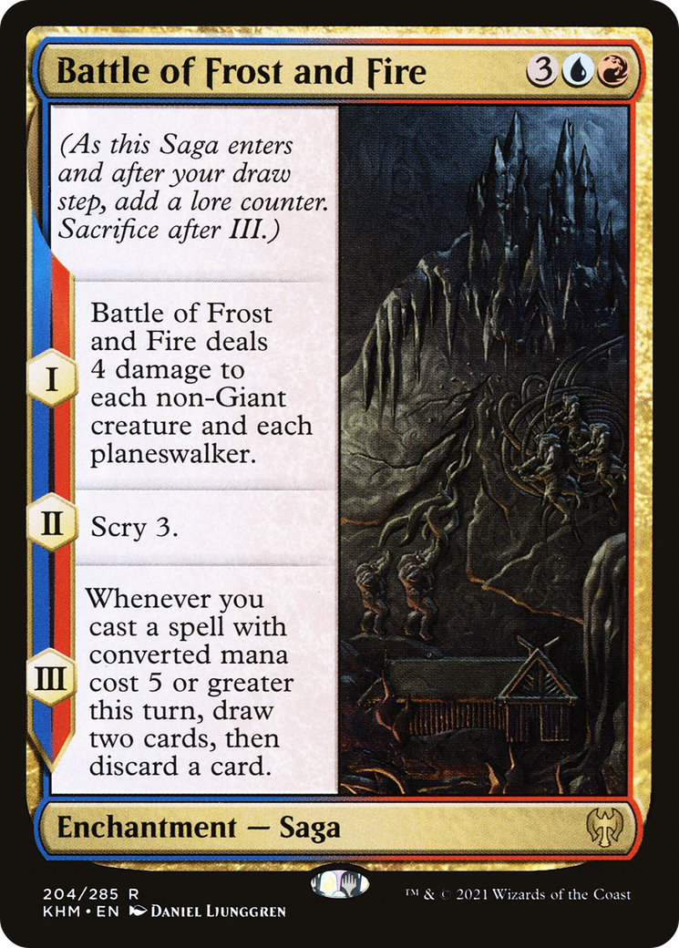 Image of Battle of Frost and Fire (KHM-204) - Kaldheim