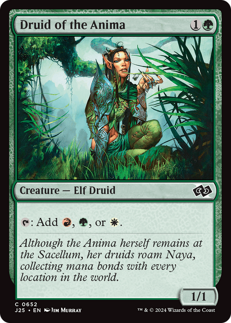 Image of Druid of the Anima (J25-652) - Foundations Jumpstart
