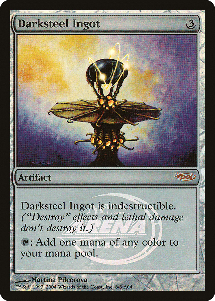 Image of Darksteel Ingot (ARENA-) - Arena League 2004 Foil