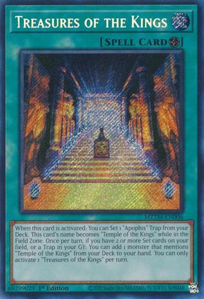 Image of Treasures of the Kings (MZTM-EN006) - Maze of the Master 1st Edition