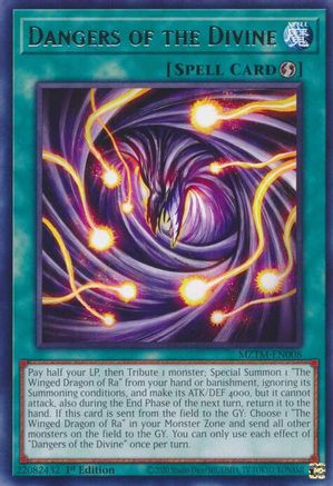Image of Dangers of the Divine (MZTM-EN008) - Maze of the Master 1st Edition