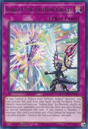 Image of Lord of the Tachyon Galaxy (MZTM-EN017) - Maze of the Master 1st Edition