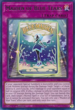 Image of Maiden of Blue Tears (MZTM-EN031) - Maze of the Master 1st Edition