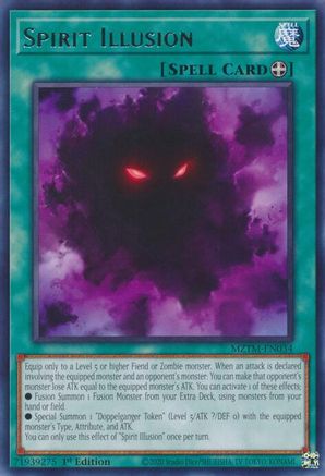 Image of Spirit Illusion (MZTM-EN034) - Maze of the Master 1st Edition