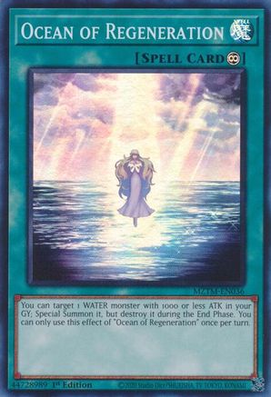 Image of Ocean of Regeneration (MZTM-EN036) - Maze of the Master 1st Edition