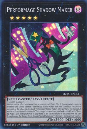 Image of Performage Shadow Maker (MZTM-EN054) - Maze of the Master 1st Edition