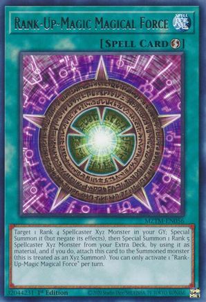 Image of Rank-Up-Magic Magical Force (MZTM-EN056) - Maze of the Master 1st Edition