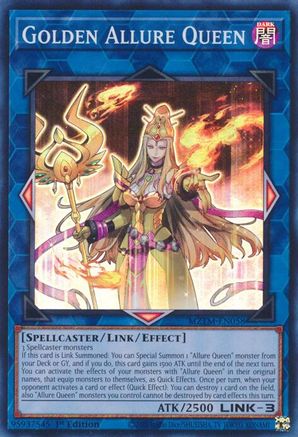 Image of Golden Allure Queen (MZTM-EN058) - Maze of the Master 1st Edition