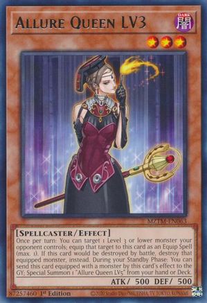 Image of Allure Queen LV3 (MZTM-EN063) - Maze of the Master 1st Edition
