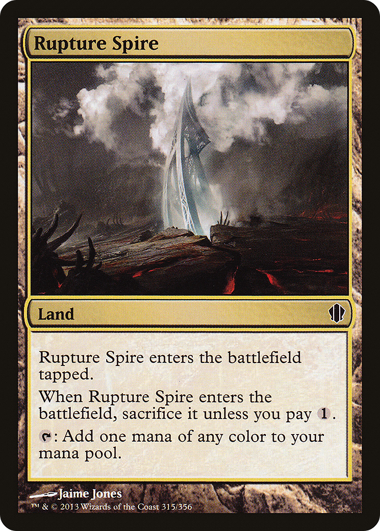 Image of Rupture Spire (C13-315) - Commander 2013