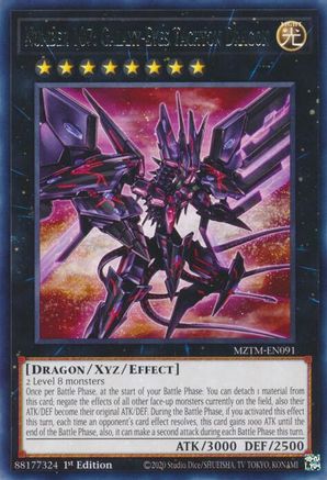 Image of Number 107: Galaxy-Eyes Tachyon Dragon (MZTM-EN091) - Maze of the Master 1st Edition