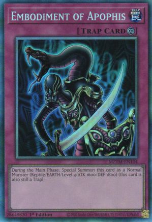 Image of Embodiment of Apophis (CR) (MZTM-EN104) - Maze of the Master 1st Edition