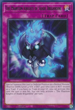 Image of The Phantom Knights of Shade Brigandine (MZTM-EN107) - Maze of the Master 1st Edition