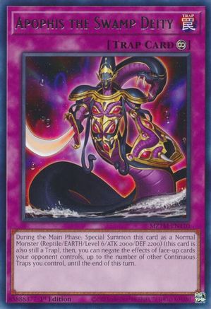 Image of Apophis the Swamp Deity (MZTM-EN110) - Maze of the Master 1st Edition