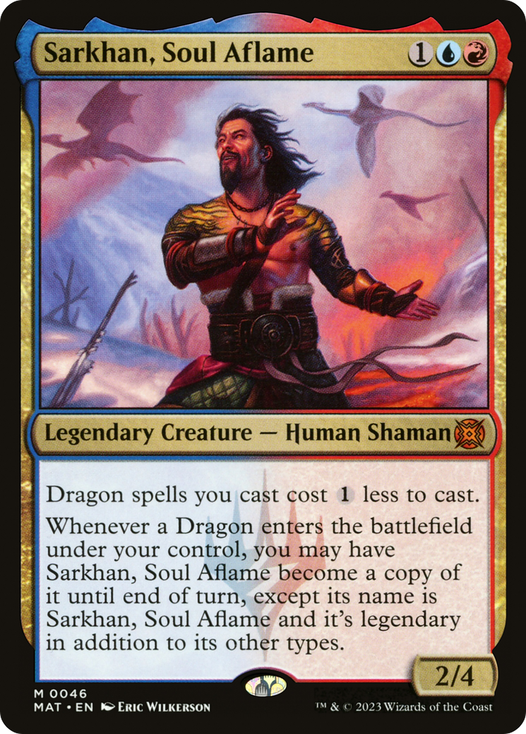 Image of Sarkhan, Soul Aflame (MAT-046) - March of the Machine: The Aftermath