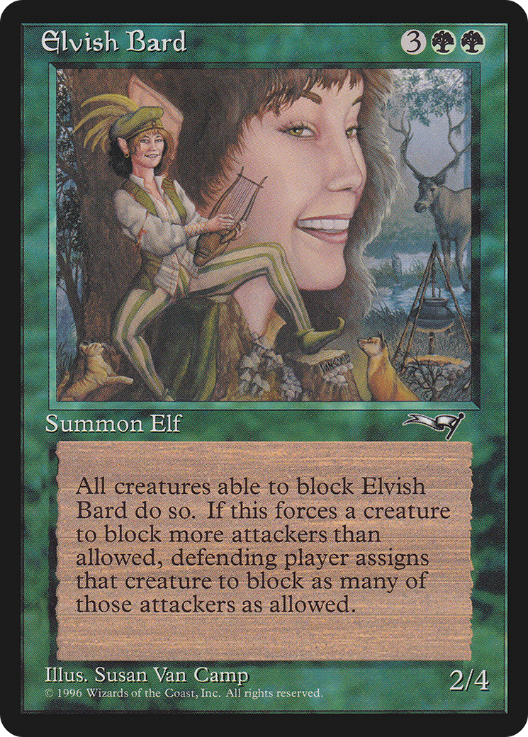Image of Elvish Bard (ALL-) - Alliances