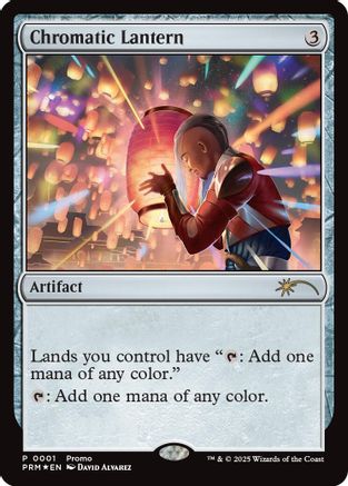 Image of Chromatic Lantern (UMP-001) - Unique and Miscellaneous Promos Foil
