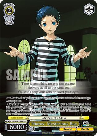 Image of Pharos: Mysterious Boy (PER) (P3/SE46-E13PERPER) - Persona 3 Reload Premium Booster