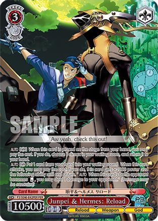 Image of Junpei & Hermes: Reload (PER) (P3/SE46-E42PERPER) - Persona 3 Reload Premium Booster