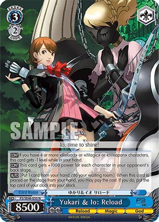 Image of Yukari & Io: Reload (P3/SE46-E55N) - Persona 3 Reload Premium Booster