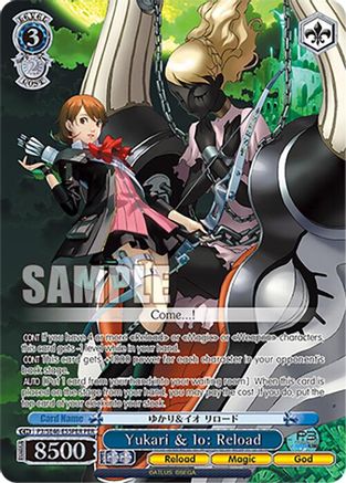 Image of Yukari & Io: Reload (PER) (P3/SE46-E55PERPER) - Persona 3 Reload Premium Booster