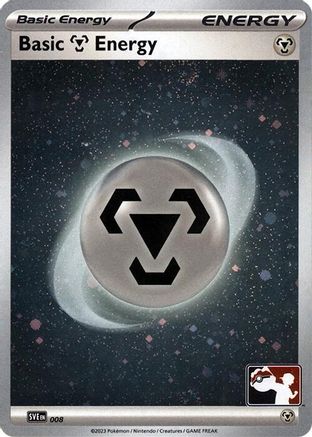 Image of Basic Metal Energy 008  - Holofoil Prize Pack Series Cards - Common