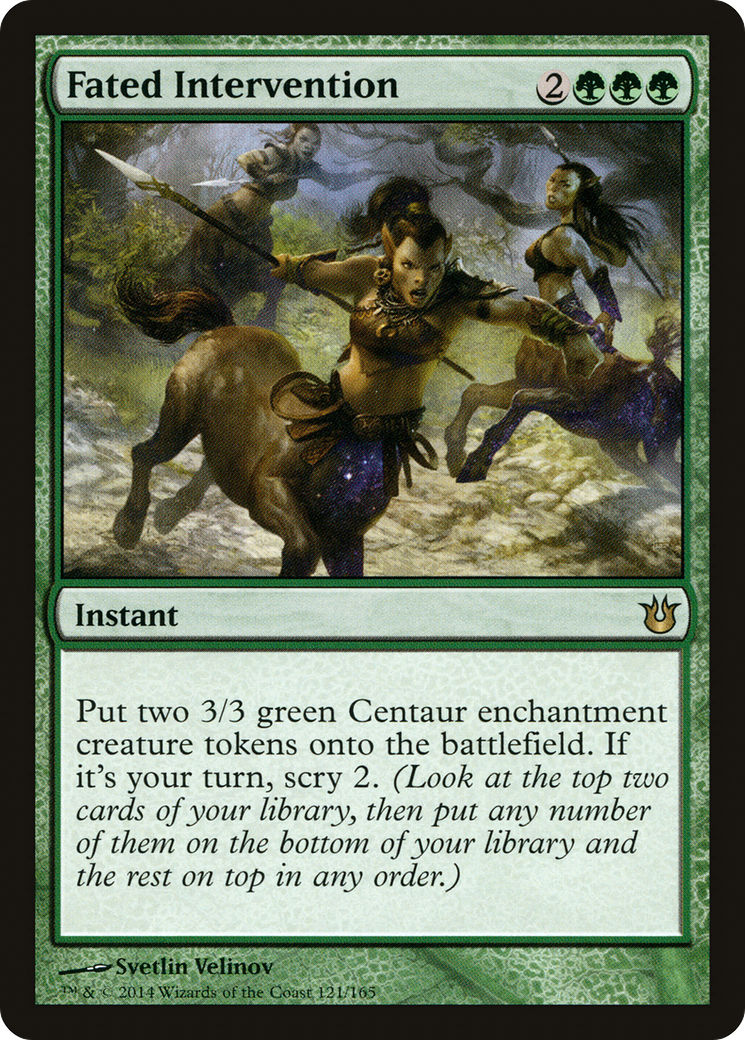 Image of Fated Intervention (BNG-121) - Born of the Gods