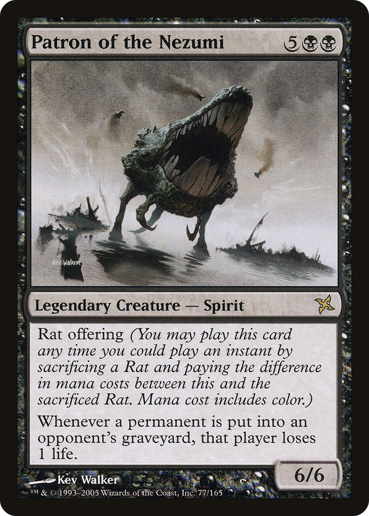 Image of Patron of the Nezumi (BOK-077) - Betrayers of Kamigawa Foil