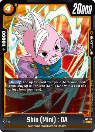 Image of Shin (Mini) : DA (FS08-05) - Starter Deck 8 Vegeta Mini Super Saiyan 3