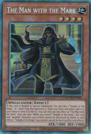 Image of The Man with the Mark (CR) (MZTM-EN001) - Maze of the Master 1st Edition