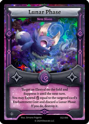 Image of Lunar Phase - New Moon (SS2-066) - Shattered Stars Chapter 2 SS2 Holo