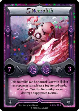 Image of Necrolith (Seralized) (/99) - Shattered Stars Chapter 2 SS2 Holo