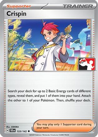 Image of Crispin 133/142  - Holofoil Prize Pack Series Cards - Uncommon