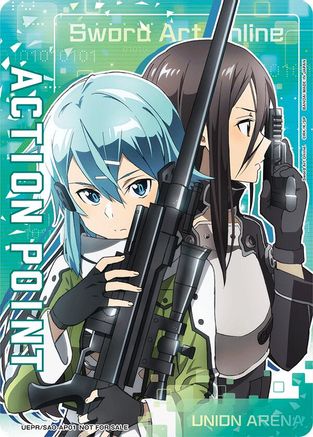 Image of Action Point Card (AP01) (Sword Art Online) (UEPR/SAO-AP01) - Union Arena Promotion Cards