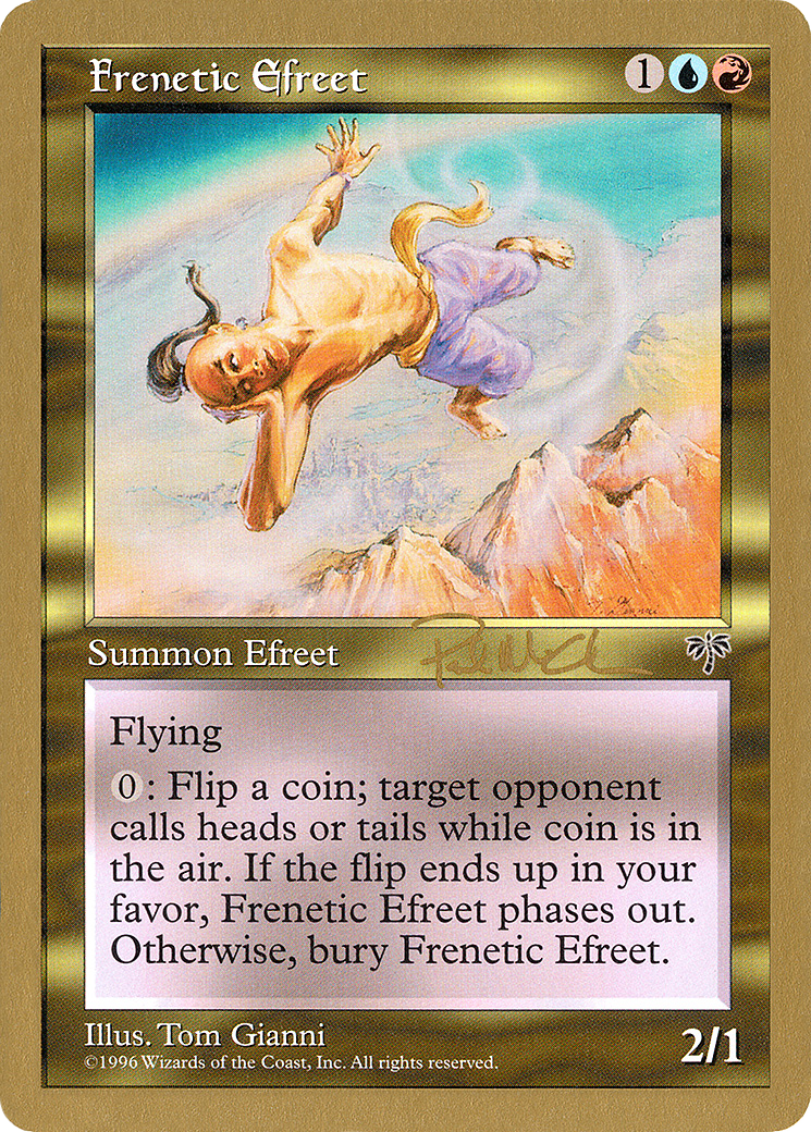 Image of Frenetic Efreet - 1997 Paul McCabe (MIR) (WCD-) - World Championship Decks 1997