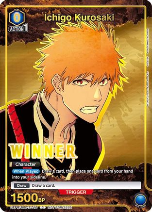 Image of Ichigo Kurosaki (Winner) (UEPR/BLC-2-016) - Union Arena Promotion Cards Foil