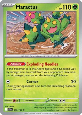 Image of Maractus 008/159  SV09 Journey Together - Uncommon