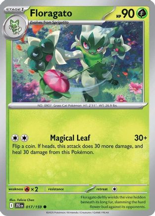 Image of Floragato 017/159  SV09 Journey Together - Common