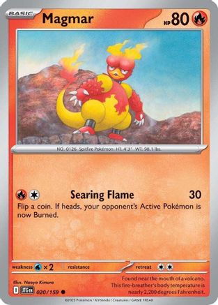 Image of Magmar 020/159  SV09 Journey Together - Common