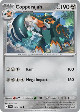 Image of Copperajah 110/159  - Reverse Holofoil SV09 Journey Together - Uncommon