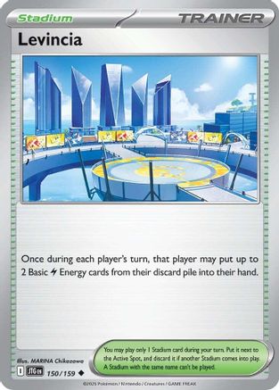 Image of Levincia 150/159  - Reverse Holofoil SV09 Journey Together - Uncommon