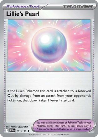Image of Lillie's Pearl 151/159  SV09 Journey Together - Uncommon