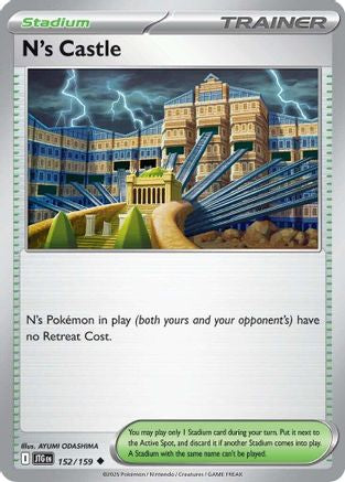 Image of N's Castle 152/159  SV09 Journey Together - Uncommon