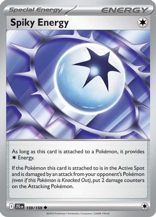 Image of Spiky Energy 159/159  - Reverse Holofoil SV09 Journey Together - Uncommon