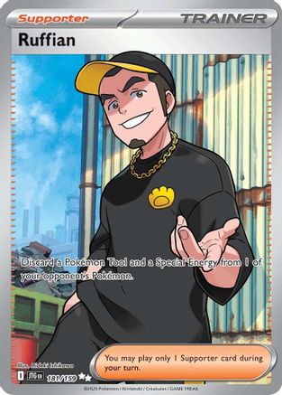 Image of Ruffian 181/159  - Holofoil SV09 Journey Together - Ultra Rare