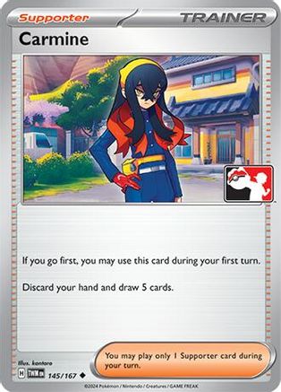 Image of Carmine 145/131  Prize Pack Series Cards - Uncommon