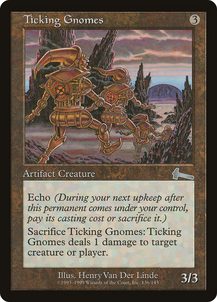 Image of Ticking Gnomes (ULG-136) - Urza's Legacy Foil