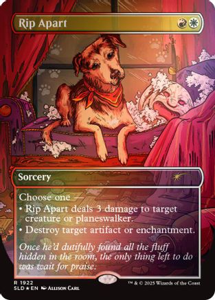 Image of Rip Apart (1922) (Rainbow Foil) (SLD-1922) - Secret Lair Drop Series Foil