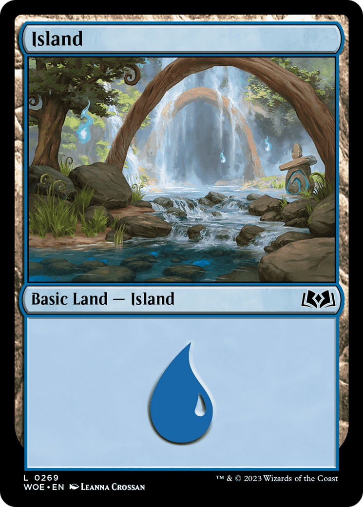 Image of Island (0269) (WOE-269) - Wilds of Eldraine