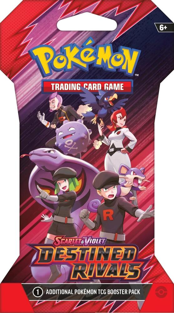 Image of Pokémon TCG Destined Rivals Sleeved Booster Pack - SV10: Destined Rivals (DRI)